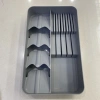 Kitchen drawer, knife and fork storage box, tray, tableware, spoon, knife and fork separator and organizer Application Scenario